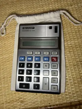 EL-306 SHARP Elsi Mate Calculator Storage Pouch #2