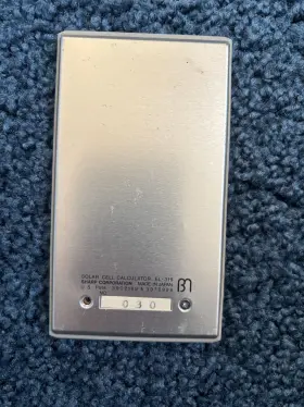 EL-316 SHARP Elsi Mate Solar Cell Calculator #3