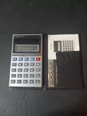 EL-326H SHARP Elsi Mate Solar Scientific Calculator Cover
