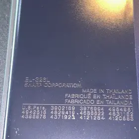 EL-326L SHARP Elsi Mate Solar Cell Calculator #2