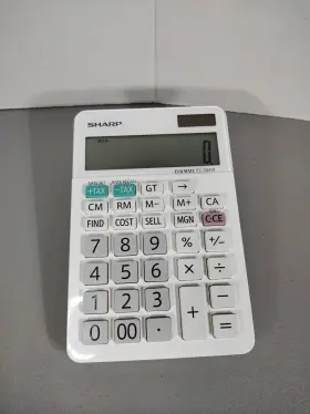 EL-334W SHARP Elsi Mate Solar Calculator