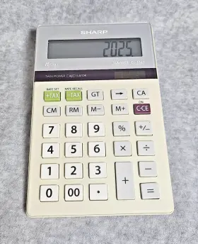 EL-377T SHARP Elsimate Calculator