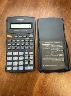 EL-501W SHARP Scientific Calculator
