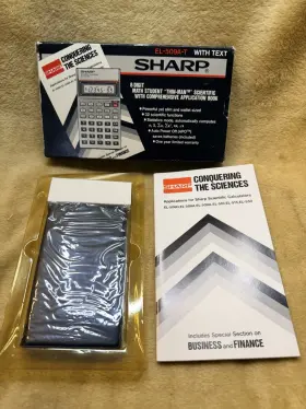 EL-509A-T SHARP Scientific Calculator