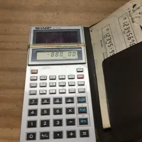 EL-510A SHARP Solar Battery Scientific Calculator Manual