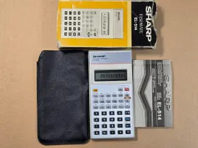 EL-514 SHARP Scientific Calculator Box Manual