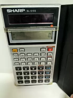 EL-515S SHARP Solar Pocket Scientific Calculator