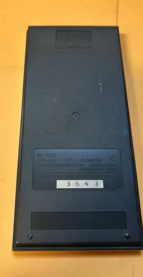 EL-530S SHARP Calculator #2