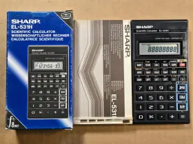 EL-531H SHARP Scientific Calculator Box Manual