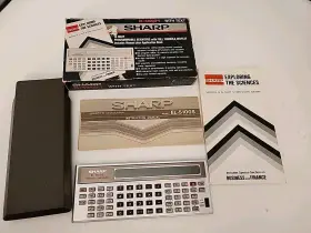 EL-5500S-T SHARP Scientific Calculator Manual Box