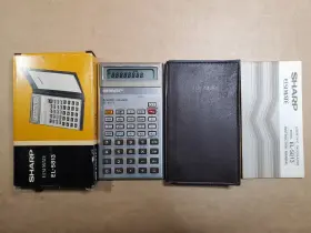 EL-5803 SHARP Elsimate Scientific Calculator Box Manual