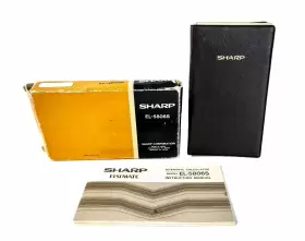 EL-5806 SHARP Scientific Calculator Battery Manual Box