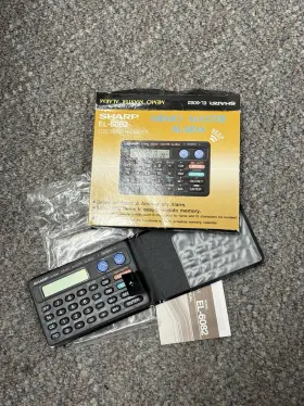 EL-6082 SHARP Calculator