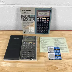 EL-6250 SHARP Nos Dial Master Memory Calculator Dialer