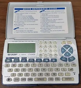 EL-6890S SHARP Organizer Calculator Pda Batteries