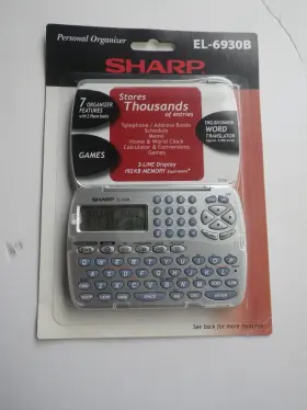 EL-6930B SHARP Organizer