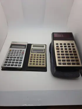 EL-735 SHARP Texas Sears Solor Calculator