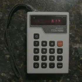 EL-801CALCULATOR SHARP Elsi Mini Calculator