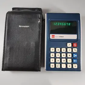 EL-8107 SHARP Calculator Elsi