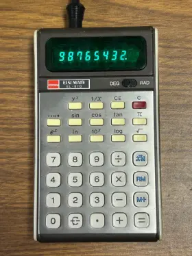 EL-8113 SHARP Elsi Mate Scientific Calculator Power Cord #2