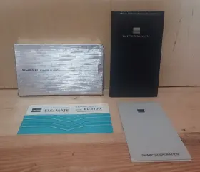 EL-8130S SHARP Elsi Mate Calculator Box