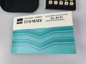 EL-8131 SHARP Elsi Mate Calculator Box #2