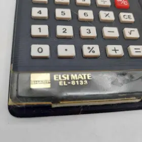 EL-8133 SHARP Handheld Calculator Elsi Mate #3