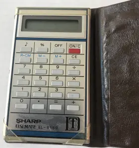 EL-8158 SHARP Calculator Elsi Mate
