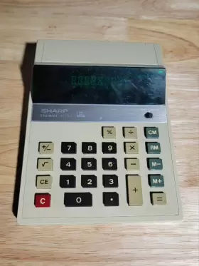EL-8301 SHARP Elsi Mate Calculator Vacuum Fluorescent Display