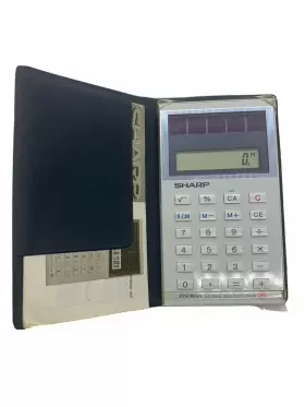 EL-852 SHARP Elsi Mate Solar Cell Calculator Manual