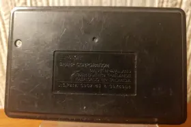 EL-869H SHARP Elsi Mate Calculator Solar Cell Pocket Travel #2