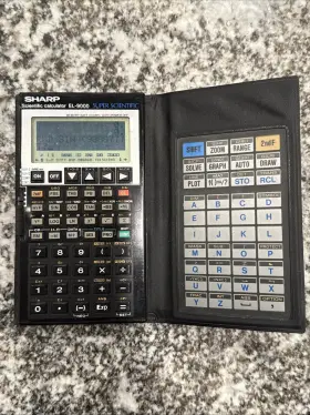 EL-9000 SHARP Scientific Calculator Graphic Programmable