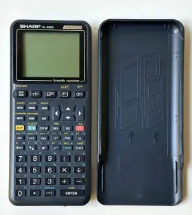 EL-9300 SHARP Graphics Scientific Calculator Cover