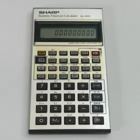 EL533 SHARP Financial Calculator Cover #3