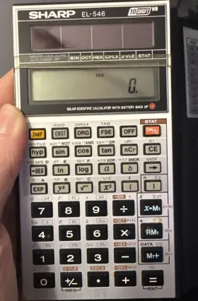 EL546 SHARP Scientific Calculator