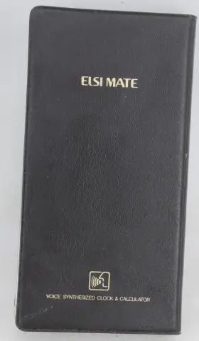EL640E SHARP Elsi Mate Voice Synthesized Clock Calculator #2