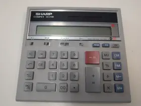 OS-2130 SHARP Compet Solar Desktop Calculator Display