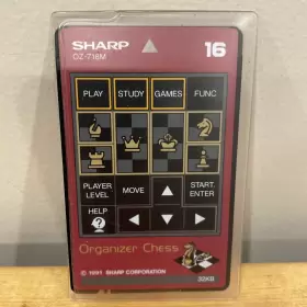 OZ-718M SHARP Chess Ic Card Wizard
