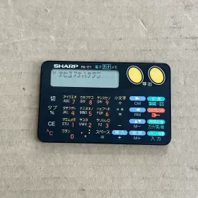 PA-171 SHARP Digital Calculator Lines Pixels #2