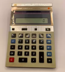 QB-2124 SHARP Compet Calculator Solar #2