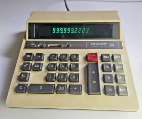 QS-1122A SHARP Electric Calculator Compet