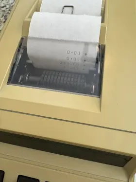 QS-1183 SHARP Compet Printing Calculator #3