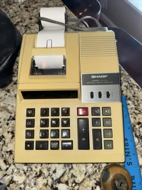 QS-1183 SHARP Compet Printing Calculator