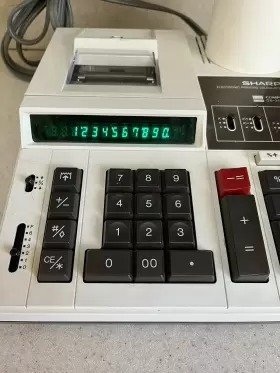 QS-2166 SHARP Printing Calculator Compet Paper #2