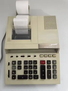 QS-2181 SHARP Printing Calculator Paper Roll #2