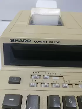 QS-2660 SHARP Compet Printing Calculating #2