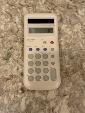 WN-10 SHARP Minuet Calculator Desk Top