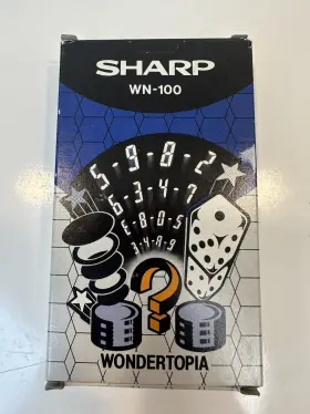 WN-100 SHARP Wondertopia Calculator