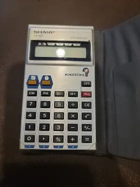 WN-101 SHARP Wondertopia Game Calculator