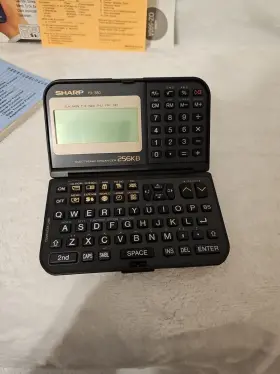 YO-380 SHARP Organizer Manual Box #2